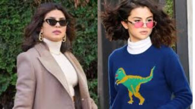 Who Has The Finest Turtleneck Clothing Collection: Priyanka Chopra Or Selena Gomez?