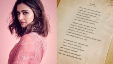 Why Did Deepika Padukone Stop Writing Poetry After Her 7th Class? Read Here