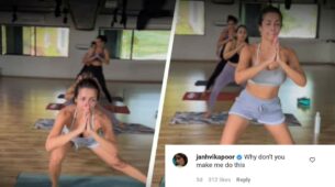 Why Don’t You Make Me Do This: Janhvi Kapoor Reacts To Malaika Arora Doing Side Lunges