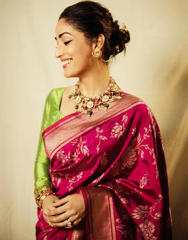 Yami Gautam Looks Gorgeous In Traditional Saree Looks, Check Out - 0