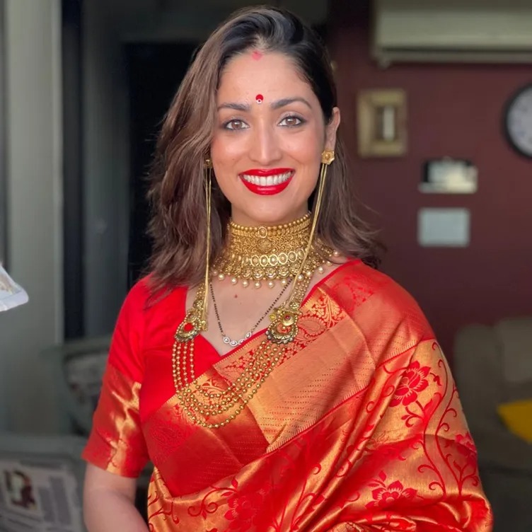 Yami Gautam Looks Gorgeous In Traditional Saree Looks, Check Out - 1