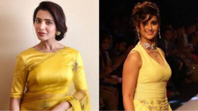 Yellow Ensemble Inspiration For Your Wardrobe: From Samantha To Ileana D’Cruz