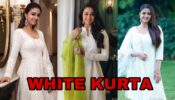 3 Times When Keerthy Suresh Upped Her Appearance In White Kurta Outfits