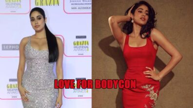 4 Insanely Steamy Looks That Prove Janhvi Kapoor’s Inevitable Love For Bodycon Dresses  Summ: Janhvi Kapoor in her