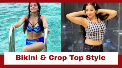 5 Times Monalisa Stole Our Hearts In Crop Tops & Bikinis