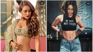 Nia Sharma and Erica Fernandes raise mercury levels, showcase toned midriffs