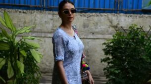 Aditi Rao Hydari Classy Looks In Latest Blue Chikankari Ethnic Dress: See Pics