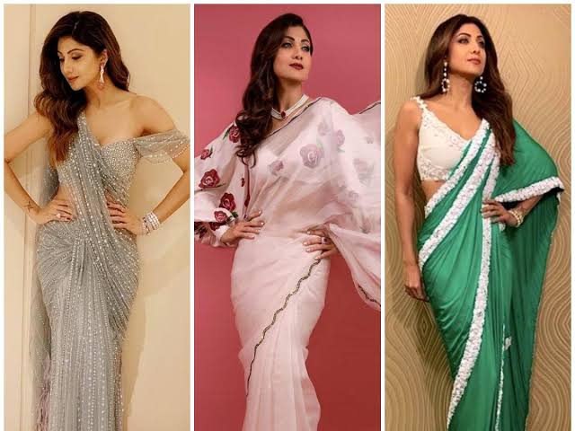 Add Florals, Pastels, And Yellow Hues In Your Summer Saree Looks Like Shilpa Shetty - 2