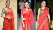 Aditi Rao Hydari And Her Stunning Collection Of Beautiful Red Sarees