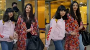 Aishwarya Rai returns to Mumbai with family from Cannes, netizens pick at Aaradhya Bachchan again
