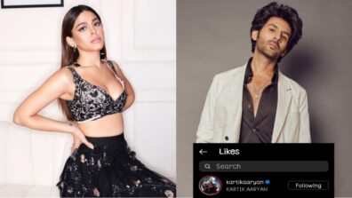 Alaya F is bold and beautiful in black ethnic swag game, Kartik Aaryan approves her style