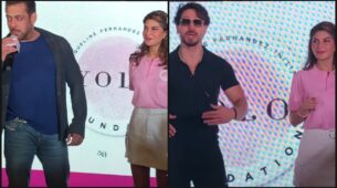 Amid Sukesh Chandrashekhar controversy, Jacqueline Fernandez spends special evening with Salman Khan and Tiger Shroff, see viral video