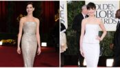Anne Hathaway And Her Mythical Outfit Choices, Included The Dress With Cape And Hoodie