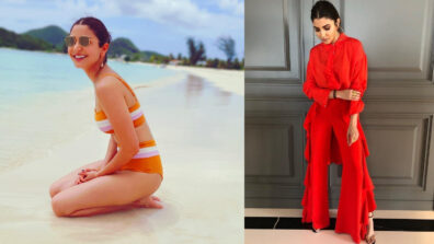 Anushka Sharma And Her Love For Orange Hues, From Bikini To Jumpsuits