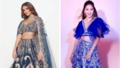 War of lehengas: Madhuri Dixit or Tara Sutaria: Who passed a queen look in the blue ethnic wear?