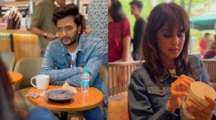 Riteish Deshmukh Stares Down Genelia Deshmukh With Love As He Recreates His Piya O Re Piya Song