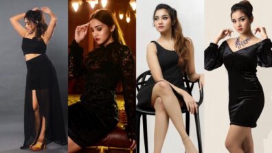 Ashi Singh Looks Flawless In Black Ensembles: Are You Crushing?