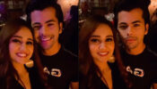Ashi Singh looks stunning in dark red lipstick, twins with Siddharth Nigam in jet black outfit
