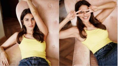 Vaani Kapoor prompts perfect summer lookbook in yellow camisole and denim jeans, see pics 