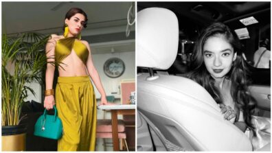 Avneet Kaur and Anushka Sen are sassy queens in satin outfits, take cues