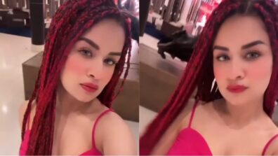 Avneet Kaur gets bold like a queen, gets red dreadlocks to stab hearts