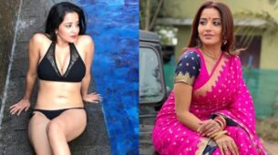 Babe In Bikinis To Sanskari In Saree: Monalisa’s Top Looks That Left Us Gasping For Breath