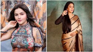 Beauty Personified: Rubina Dilaik and Rupali Ganguly cut cases in designer adorns