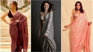 Bhumi Pednekar, Tara Sutaria and Kareena Kapoor to give you sheer goals in shimmery sarees