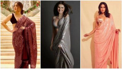 Bhumi Pednekar, Tara Sutaria and Kareena Kapoor to give you sheer goals in shimmery sarees