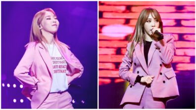 Blackpink Lisa Vs Mamamoo Moonbyul: Who Looks Better In A Pink Suit?