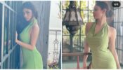 B*ld Photoshoot: Mouni Roy sets temperature soaring in green backless outfit, we are sweating