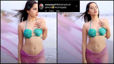 B*ld Photoshoot: Urfi Javed ‘dares to bare’ in public, netizen lashes out saying, niche…live p*rnography