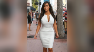 Bodycon Outfits Are A Staple For Kim Kardashian Street Style, Check Out