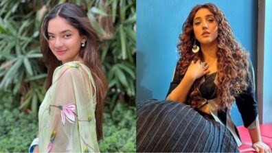 Bomb Beauties: Anushka Sen looks stunning in mint green embellished suit, Ashnoor Kaur oozes hotness in black gown