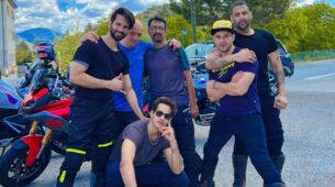 Boys with their toys: Shahid Kapoor, Ishaan Khatter and Kunal Kemmu enjoy road trip in Europe, see pic