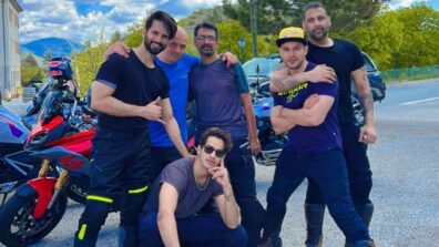 Boys with their toys: Shahid Kapoor, Ishaan Khatter and Kunal Kemmu enjoy road trip in Europe, see pic