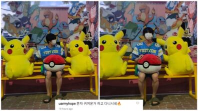 BTS Jin is a Pikachu fan! J-Hope has something to say