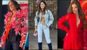 Camila Cabello slays in red outfit paired with floral cape, Ananya Panday loves it