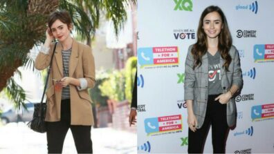 Check Out Lily Collins’ Best Blazer Ensembles