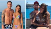 Check Out These Photos Of Lionel Messi And His Wife Antonella Enjoying Their Time At The Beach
