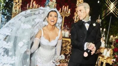 Congratulations: Kourtney Kardashian and Travis Barker get married in lavish Italian ceremony