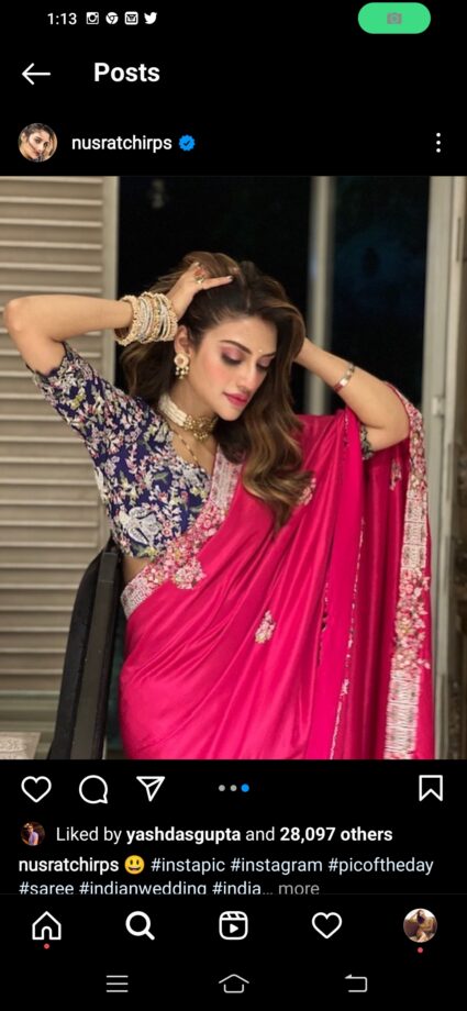 Bengali Stars Paoli Dam, Nusrat Jahan, Mimi Chakraborty’s Hottest Saree Looks That Made Us Fall In Love - 3