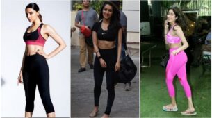 Deepika Padukone, Shraddha Kapoor and Janhvi Kapoor give intense fitness vibes in sports bra and track suit, see pics