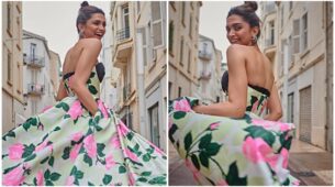 Deepika Padukone sizzles in floral outfit at Cannes, fans in love