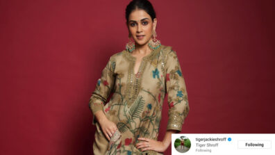 Desi Beauty: Genelia D’Souza dazzles in her ethnic swag game and jhumka style, Tiger Shroff loves it