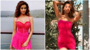 Disha Patani And Her Love For Mini Pink Dresses, Check Out Her Ensembles