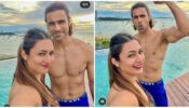 Divyanka Tripathi and Vivek Dahiya are ‘power couple’ goals, pose in stylish swimwears