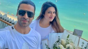 Divyanka Tripathi and Vivek Dahiya twin in white, give major couple goals