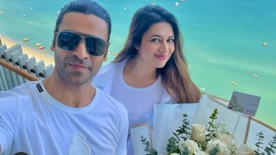 Divyanka Tripathi and Vivek Dahiya twin in white, give major couple goals