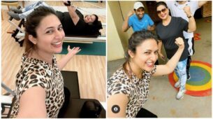 Divyanka Tripathi works out with her mother, calls it ‘fit family moment’